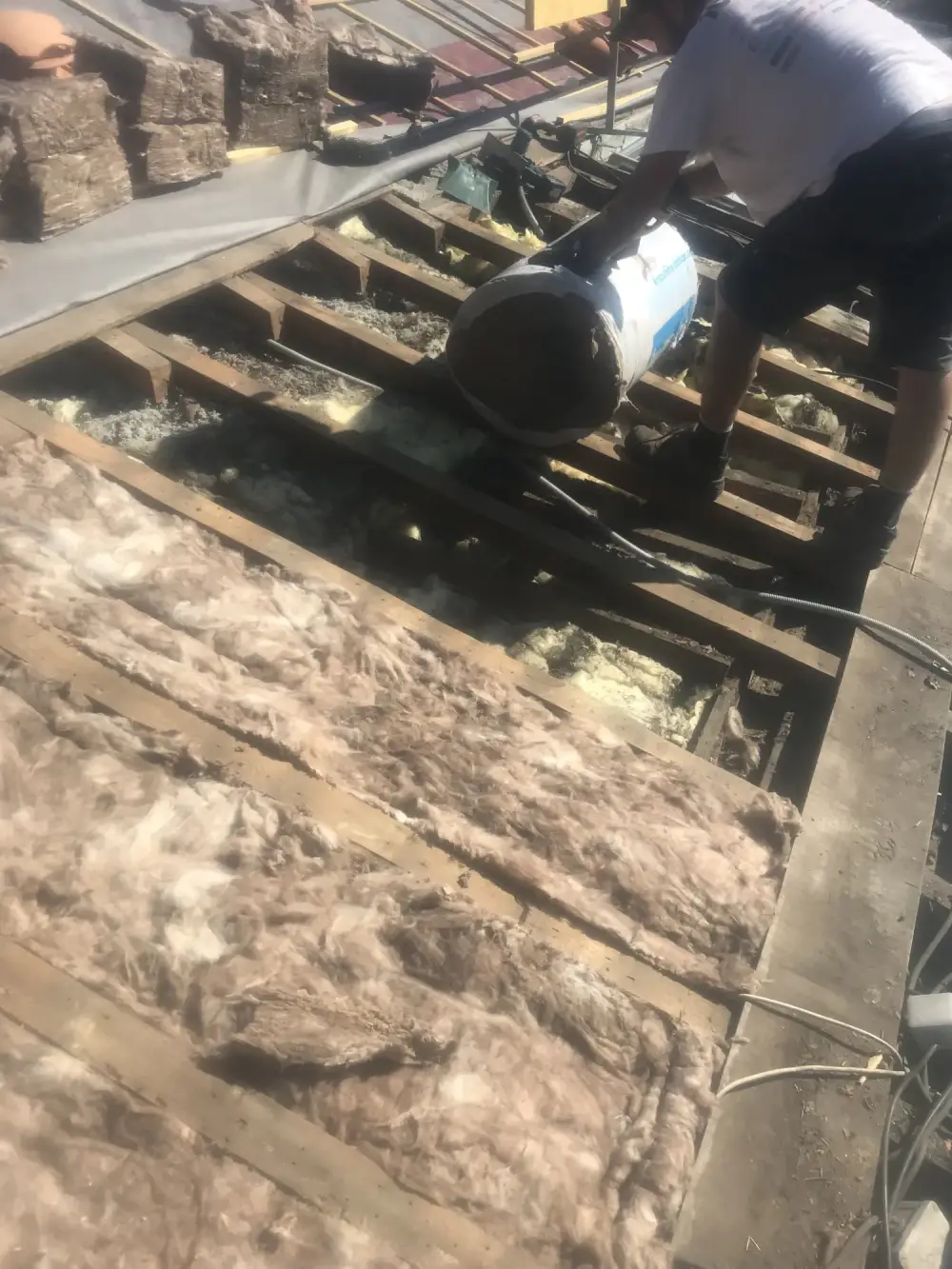 Isolation combles sous rampant